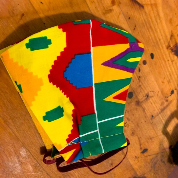 African Style Cloth Face Mask - Picture 1 of 2
